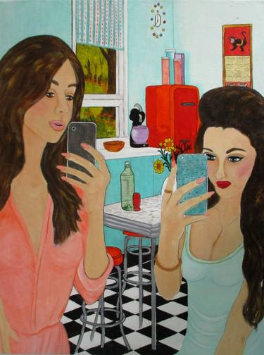 Original Figurative World Culture Paintings by Audrey Breed