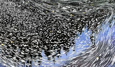 Original Abstract Expressionism Water Photography by Janusz Wrobel
