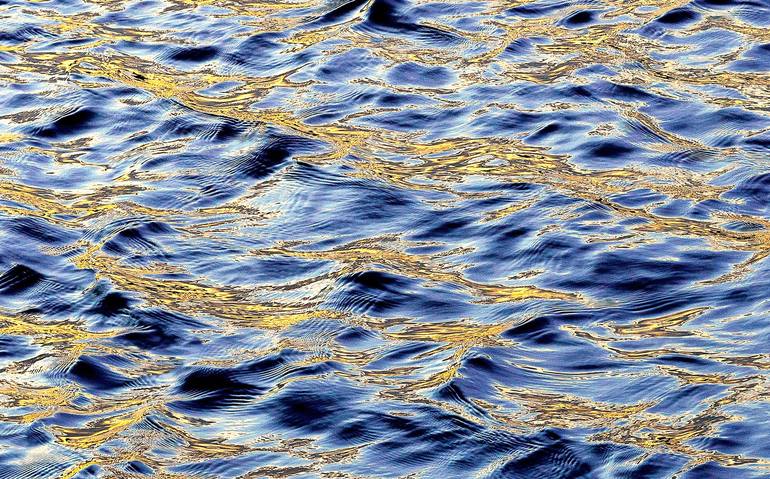 Original Abstract Expressionism Water Photography by Janusz Wrobel