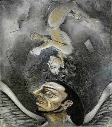 Print of Surrealism Fantasy Drawings by José Luis Rumbo