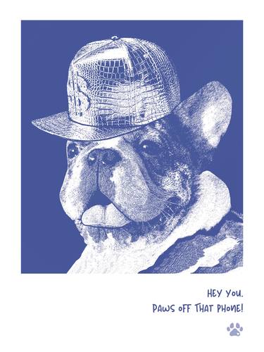 Print of Expressionism Dogs Digital by Gloria Urrego