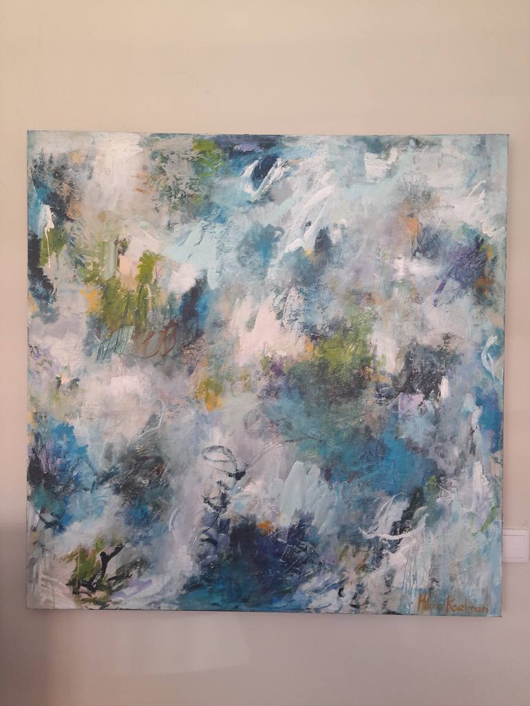 Original Abstract Painting by Hilma Koelman