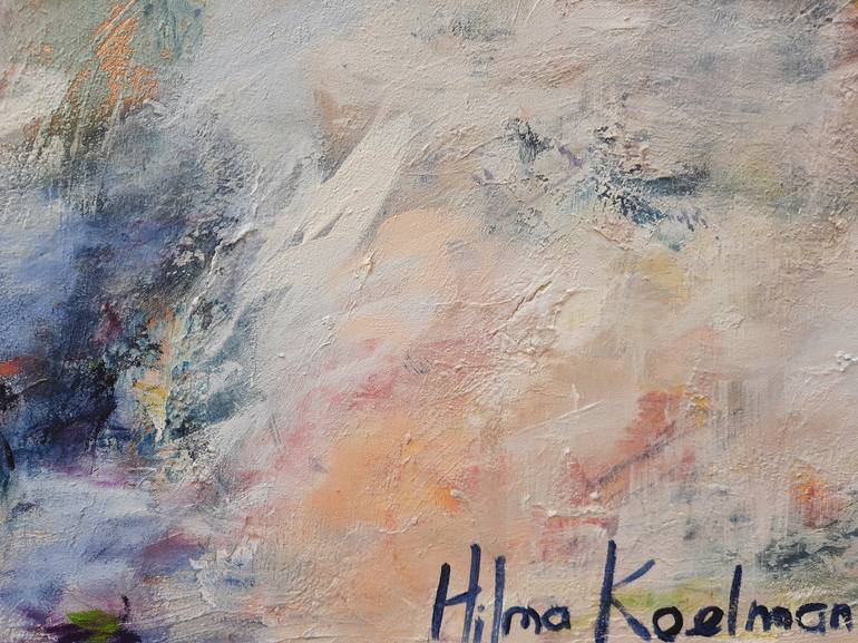 Original Abstract Painting by Hilma Koelman