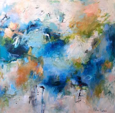 Original Abstract Expressionism Abstract Paintings by Hilma Koelman