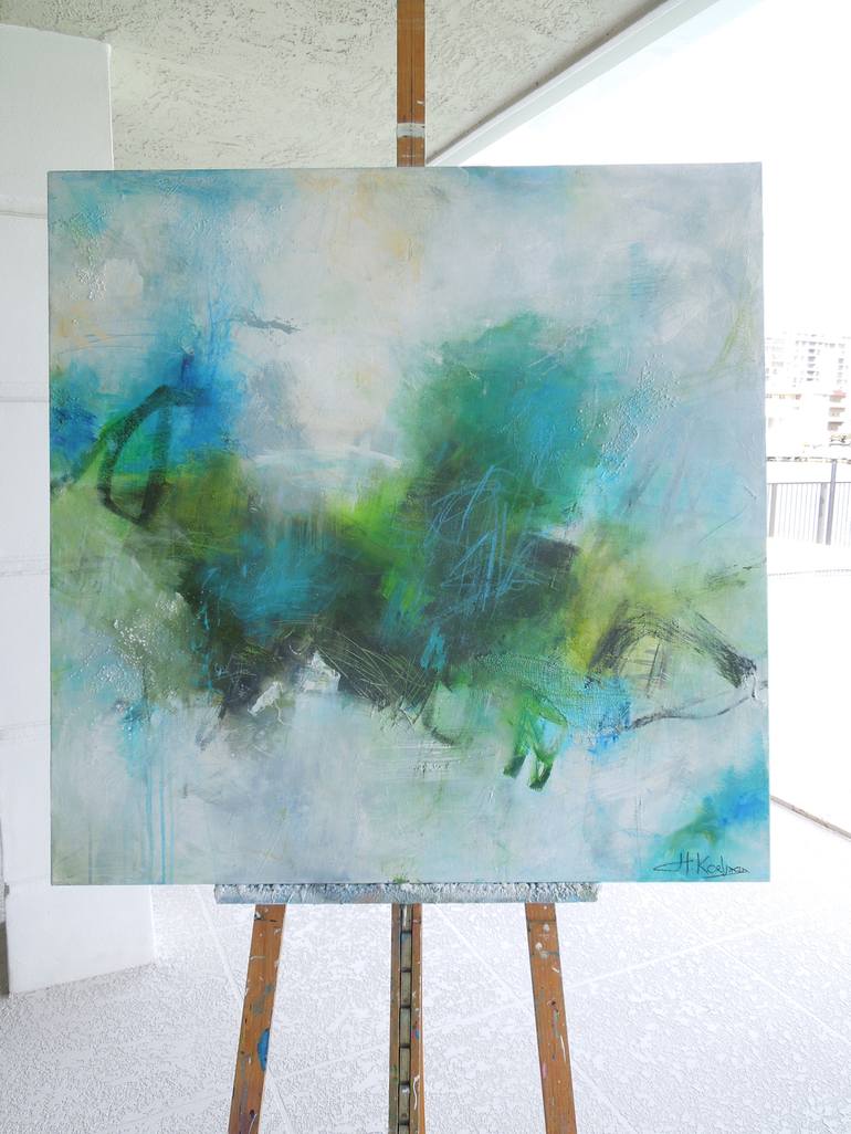 Original Abstract Painting by Hilma Koelman