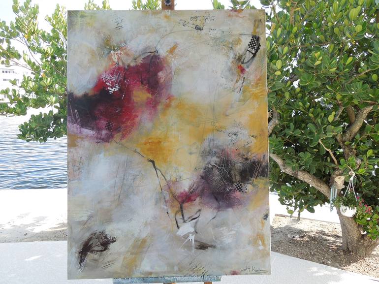 Original Abstract Painting by Hilma Koelman