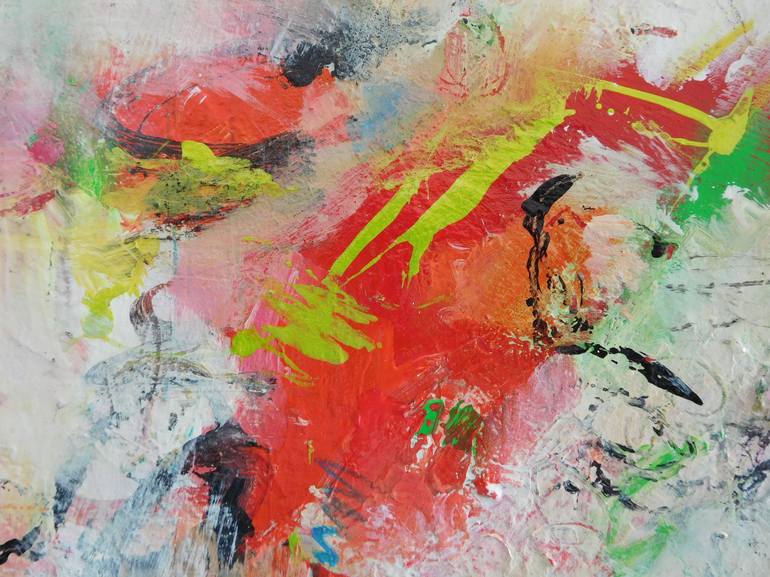 Original Abstract Expressionism Abstract Painting by Hilma Koelman