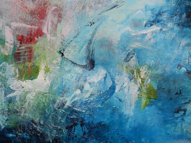 Original Abstract Painting by Hilma Koelman