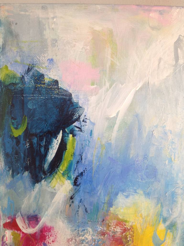 Original Abstract Expressionism Abstract Painting by Hilma Koelman