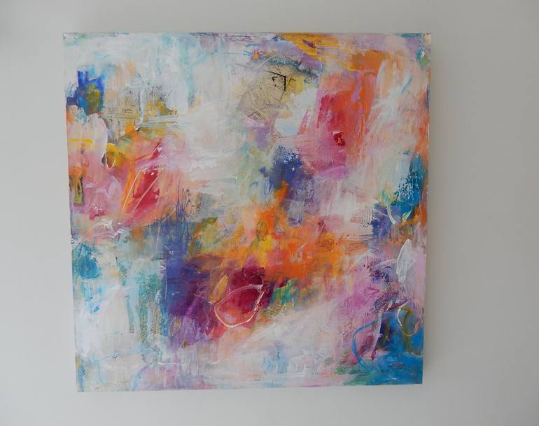 Original Abstract Painting by Hilma Koelman