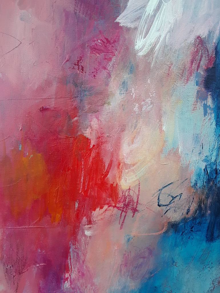 Original Modern Abstract Painting by Hilma Koelman