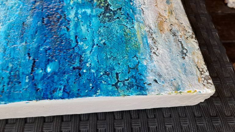 Original Abstract Seascape Painting by Hilma Koelman