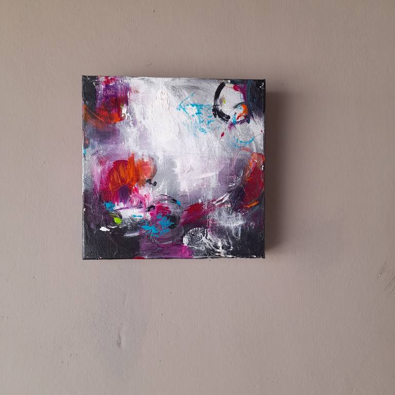 Original Abstract Expressionism Abstract Painting by Hilma Koelman