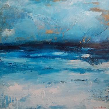 Print of Abstract Seascape Paintings by Hilma Koelman