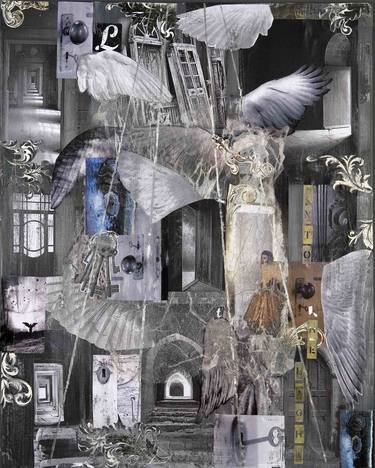 Print of Mortality Collage by Barbara Lee