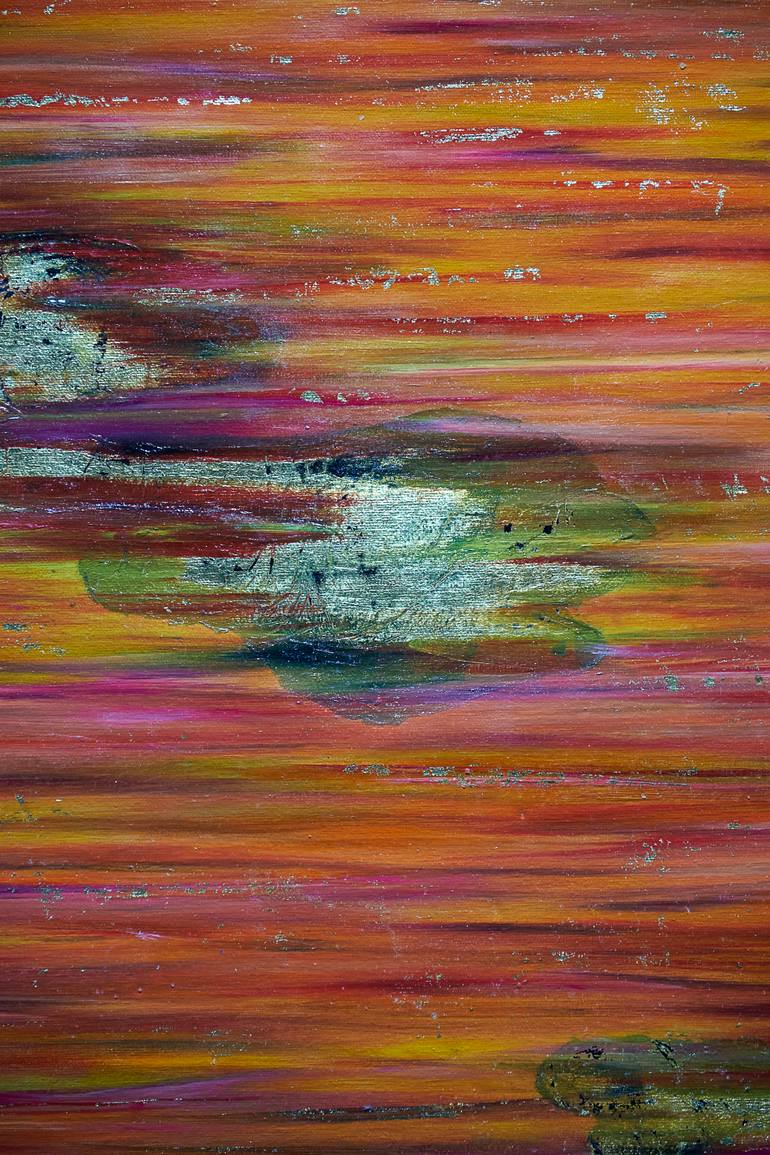 Original Abstract Expressionism Abstract Painting by Roman Agapov