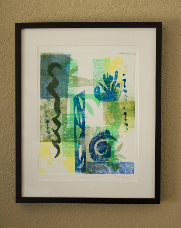 Original Abstract Painting by Kathleen Thoma