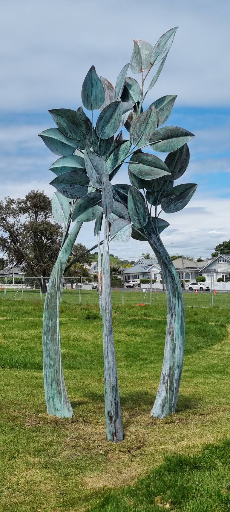 Original Contemporary Botanic Sculpture by Chris Moore