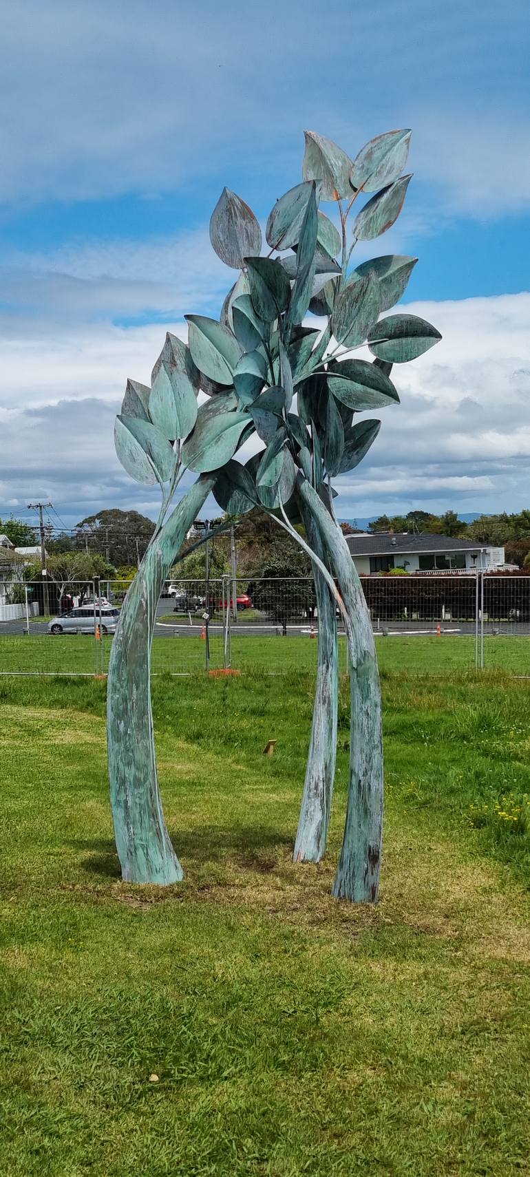 Original Contemporary Botanic Sculpture by Chris Moore
