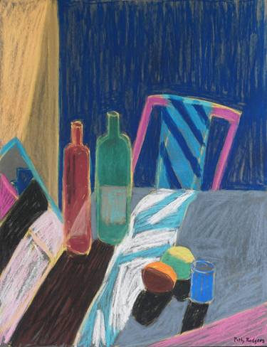 Original Expressionism Still Life Drawings by Patty Rodgers