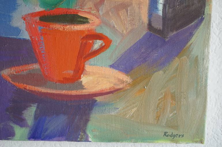 Original Color Field Painting Light Painting by Patty Rodgers