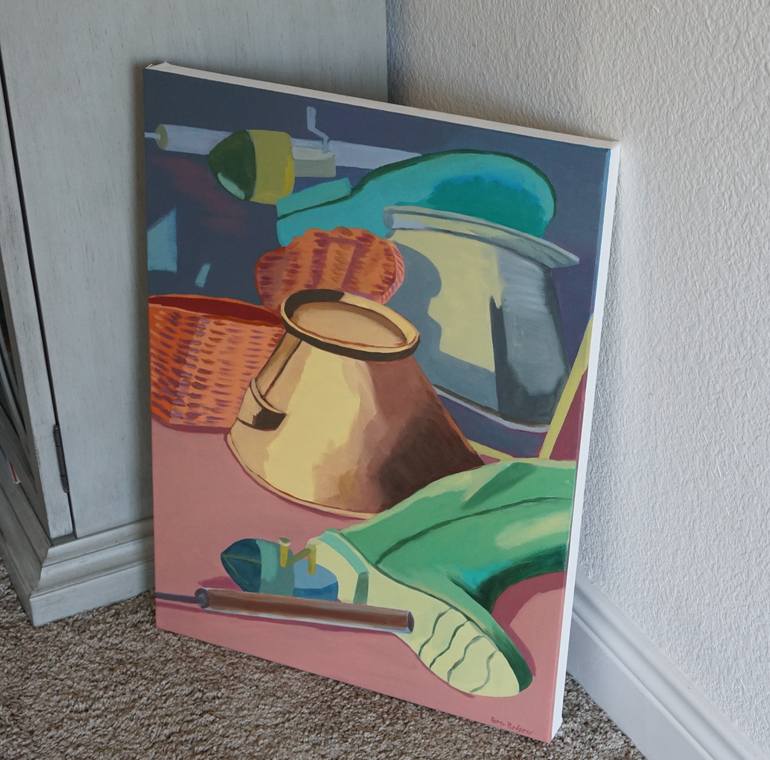 Original Expressionism Still Life Painting by Patty Rodgers