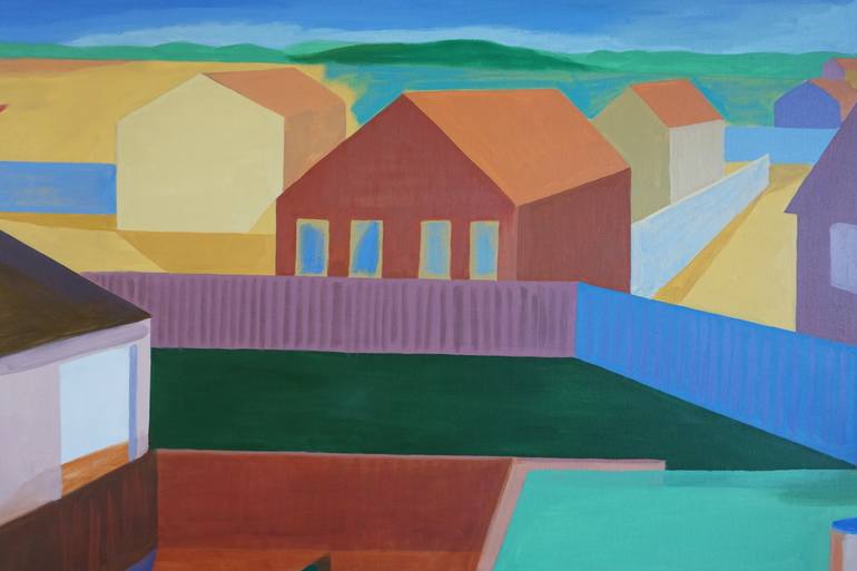 Original Abstract Landscape Painting by Patty Rodgers