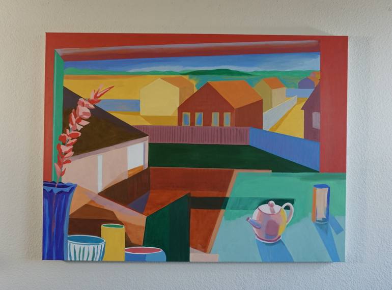 Original Abstract Landscape Painting by Patty Rodgers