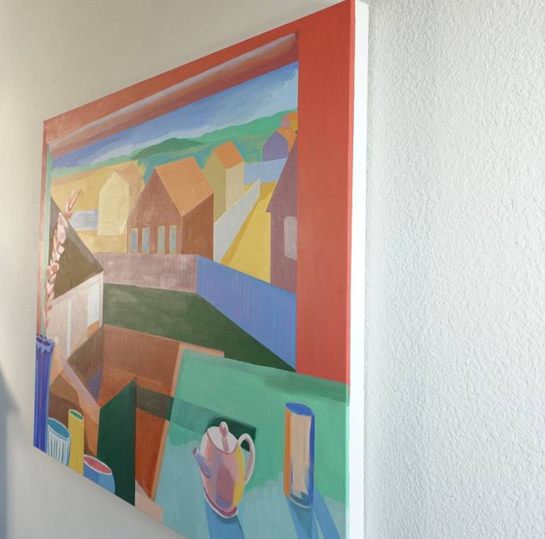 Original Abstract Landscape Painting by Patty Rodgers