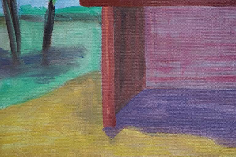 Original Color Field Painting Landscape Painting by Patty Rodgers