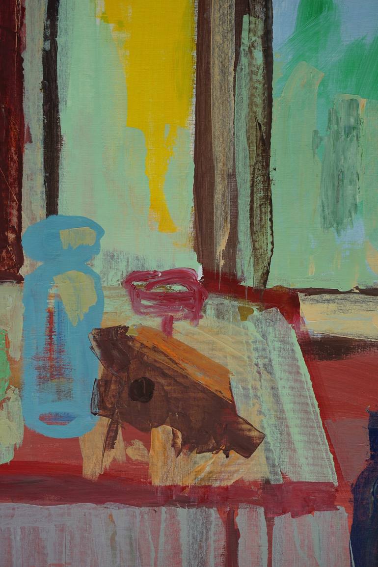 Original Color Field Painting Still Life Painting by Patty Rodgers