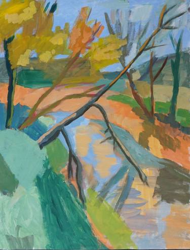 Original Color Field Painting Nature Paintings by Patty Rodgers