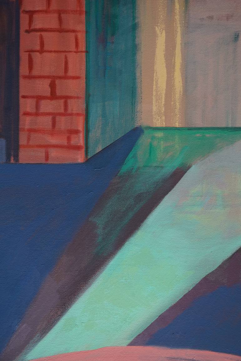 Original Minimalism Dogs Painting by Patty Rodgers