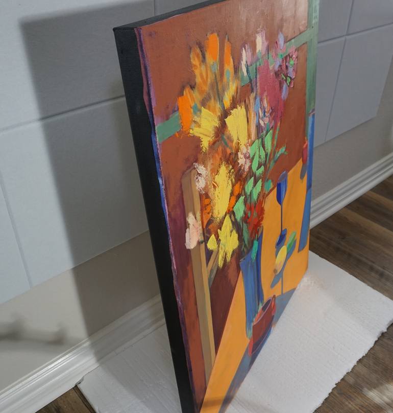 Original Color Field Painting Still Life Painting by Patty Rodgers
