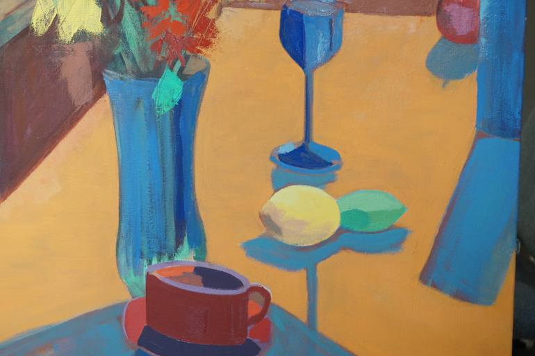 Original Color Field Painting Still Life Painting by Patty Rodgers