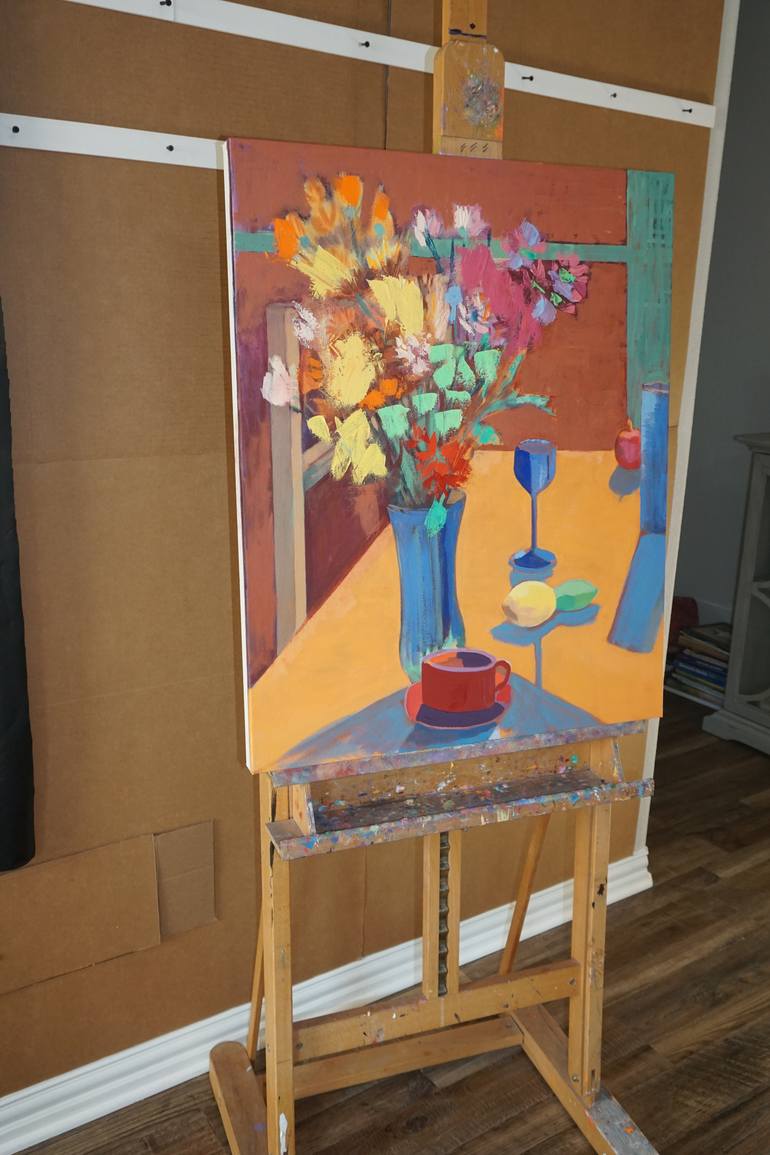 Original Color Field Painting Still Life Painting by Patty Rodgers