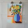 Hanging on my studio wall.