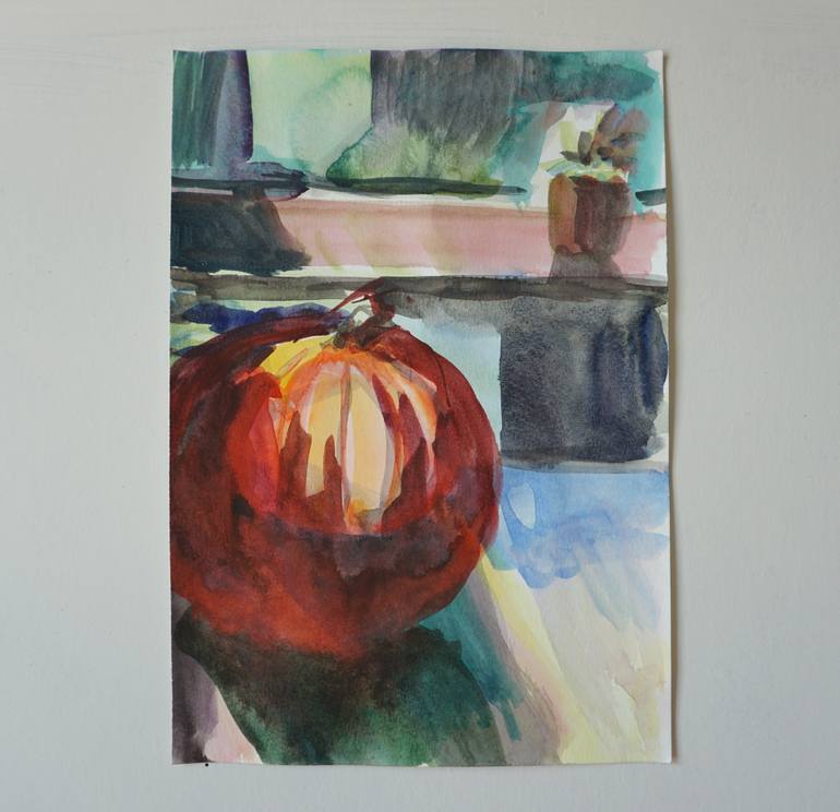 Original Expressionism Still Life Painting by Patty Rodgers