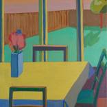 Interior with Yellow Table by Patty Rodgers