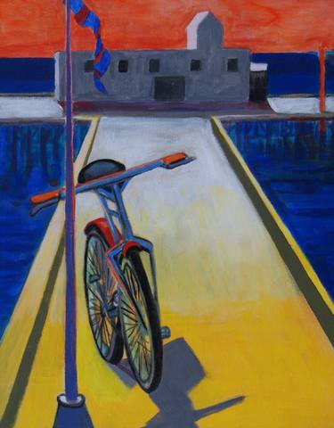 Print of Fine Art Bicycle Paintings by Patty Rodgers