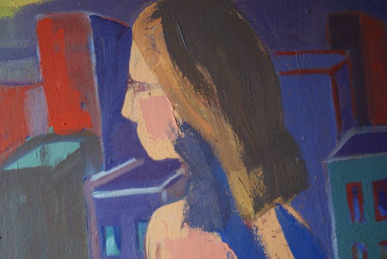 Original Expressionism Nude Painting by Patty Rodgers