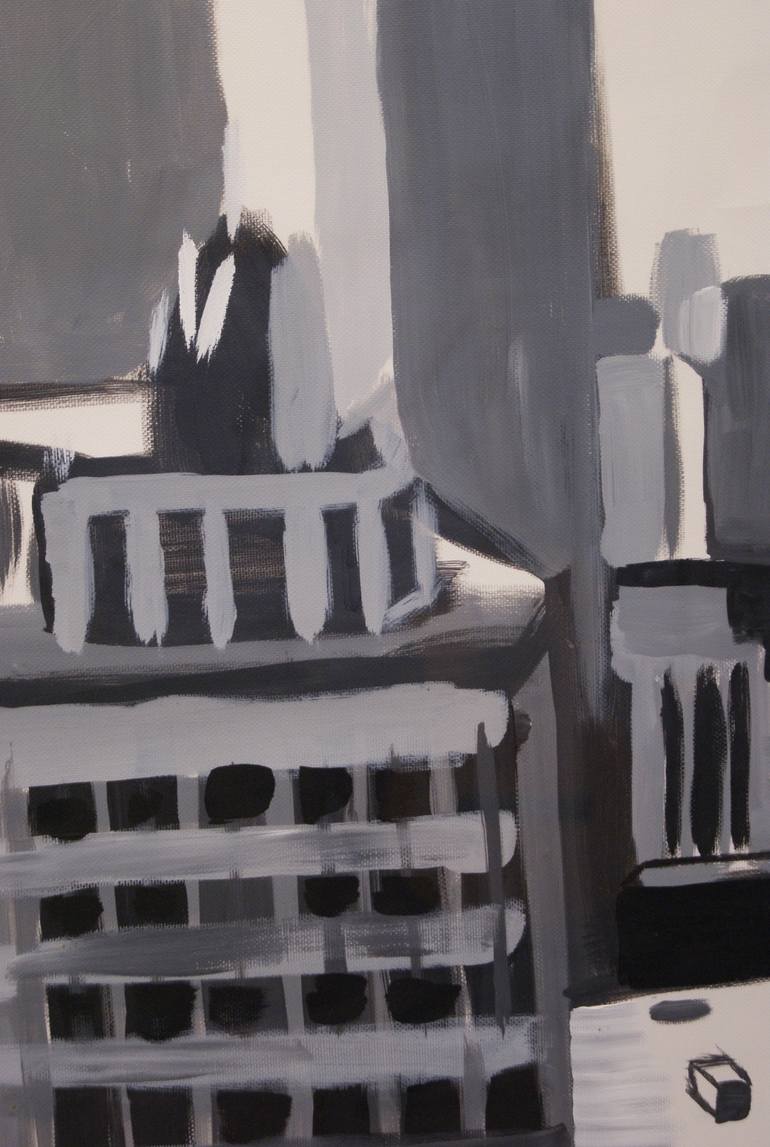 Original Realism Architecture Painting by Patty Rodgers