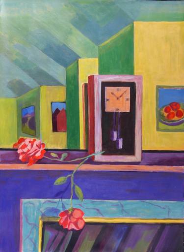 Print of Expressionism Interiors Paintings by Patty Rodgers