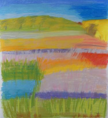 Print of Expressionism Landscape Drawings by Patty Rodgers