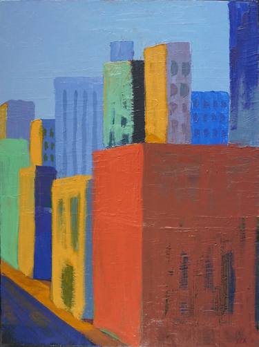 Original Cities Paintings by Patty Rodgers