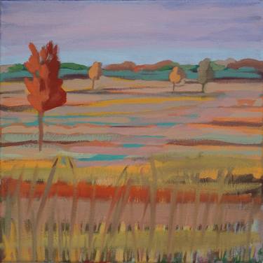 Original Expressionism Landscape Paintings by Patty Rodgers