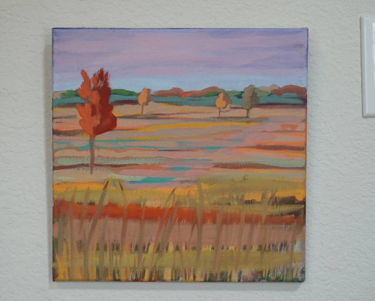 Original Expressionism Landscape Painting by Patty Rodgers