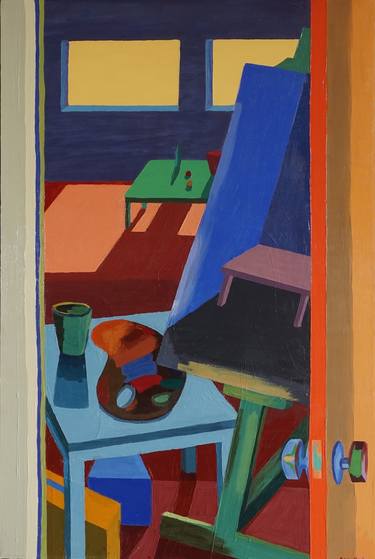 Print of Interiors Paintings by Patty Rodgers