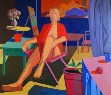 Original Figurative Women Paintings by Patty Rodgers