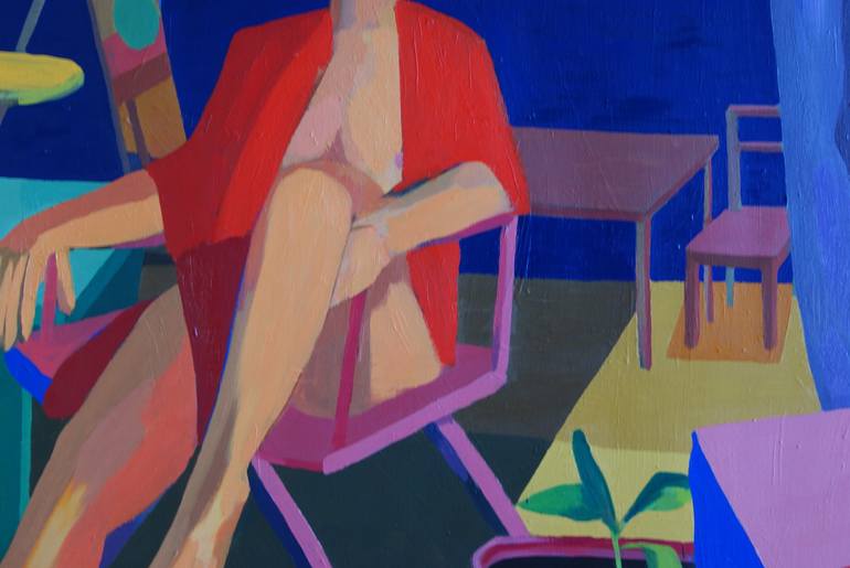 Original Figurative Women Painting by Patty Rodgers